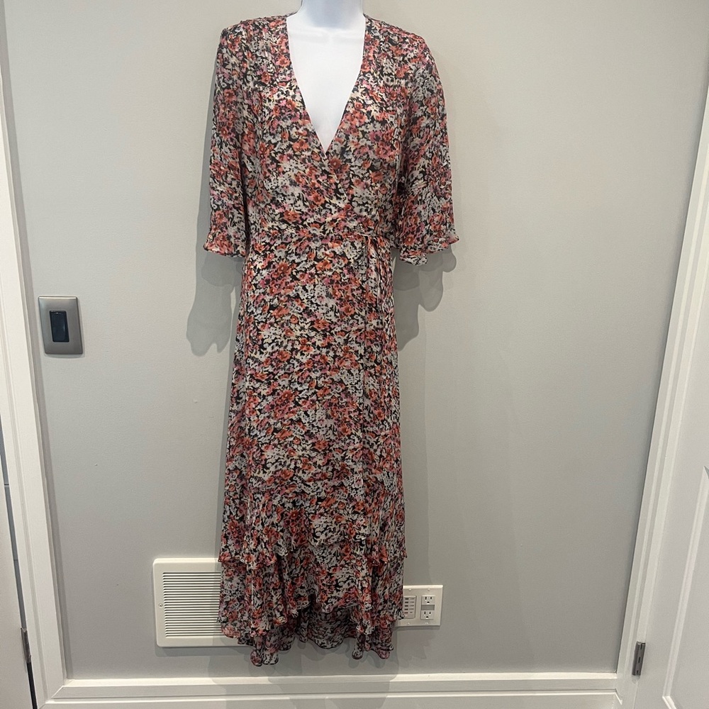 All Saints wrap dress